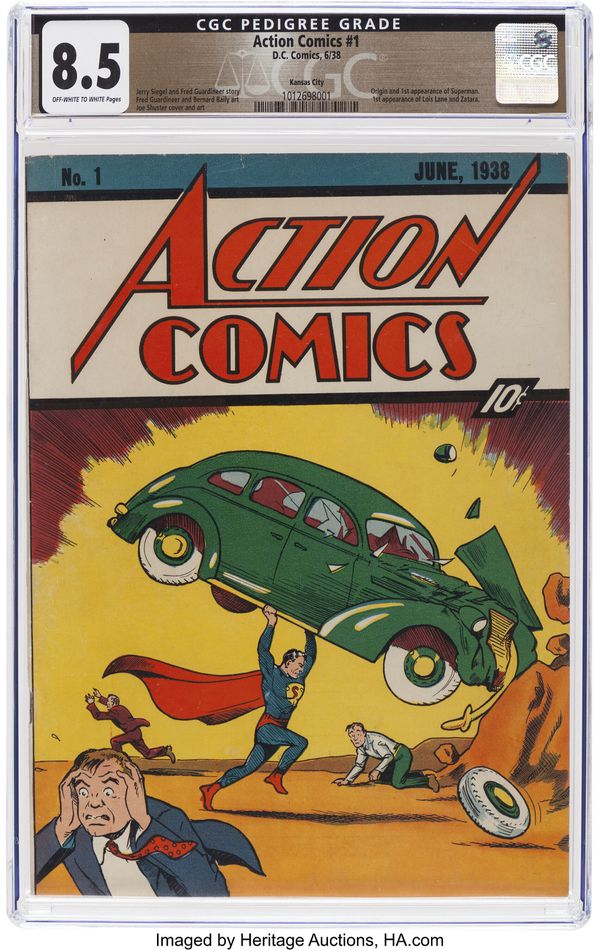 Rare Copy Of Comic Featuring Superman’s First Appearance Sells For £4 