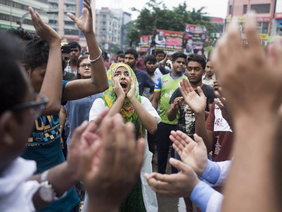 Bangladeshi Capital Still Cut Off Amid Road Safety Protests ...