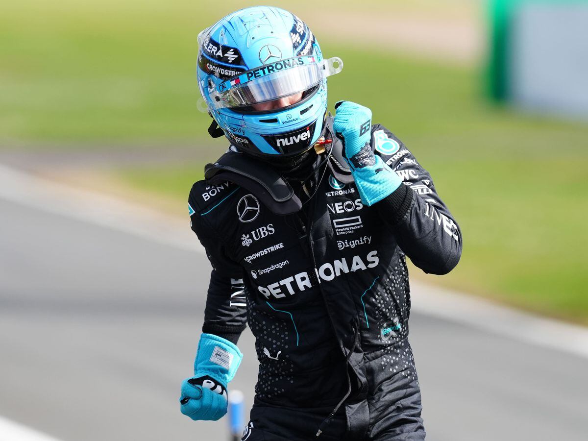 George Russell pips Lewis Hamilton and Lando Norris to British Grand Prix pole