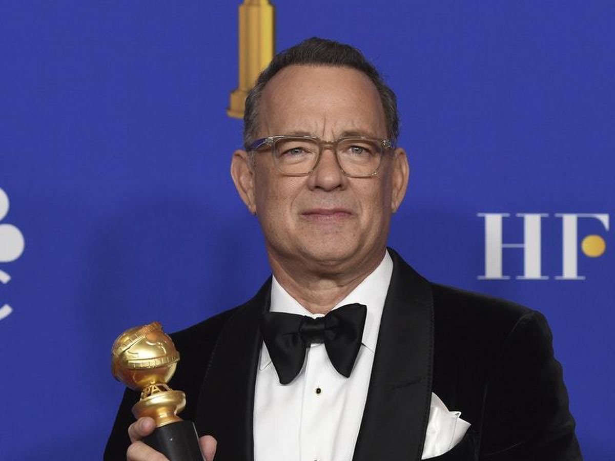 Emotional Tom Hanks reflects on glittering career during Golden Globes