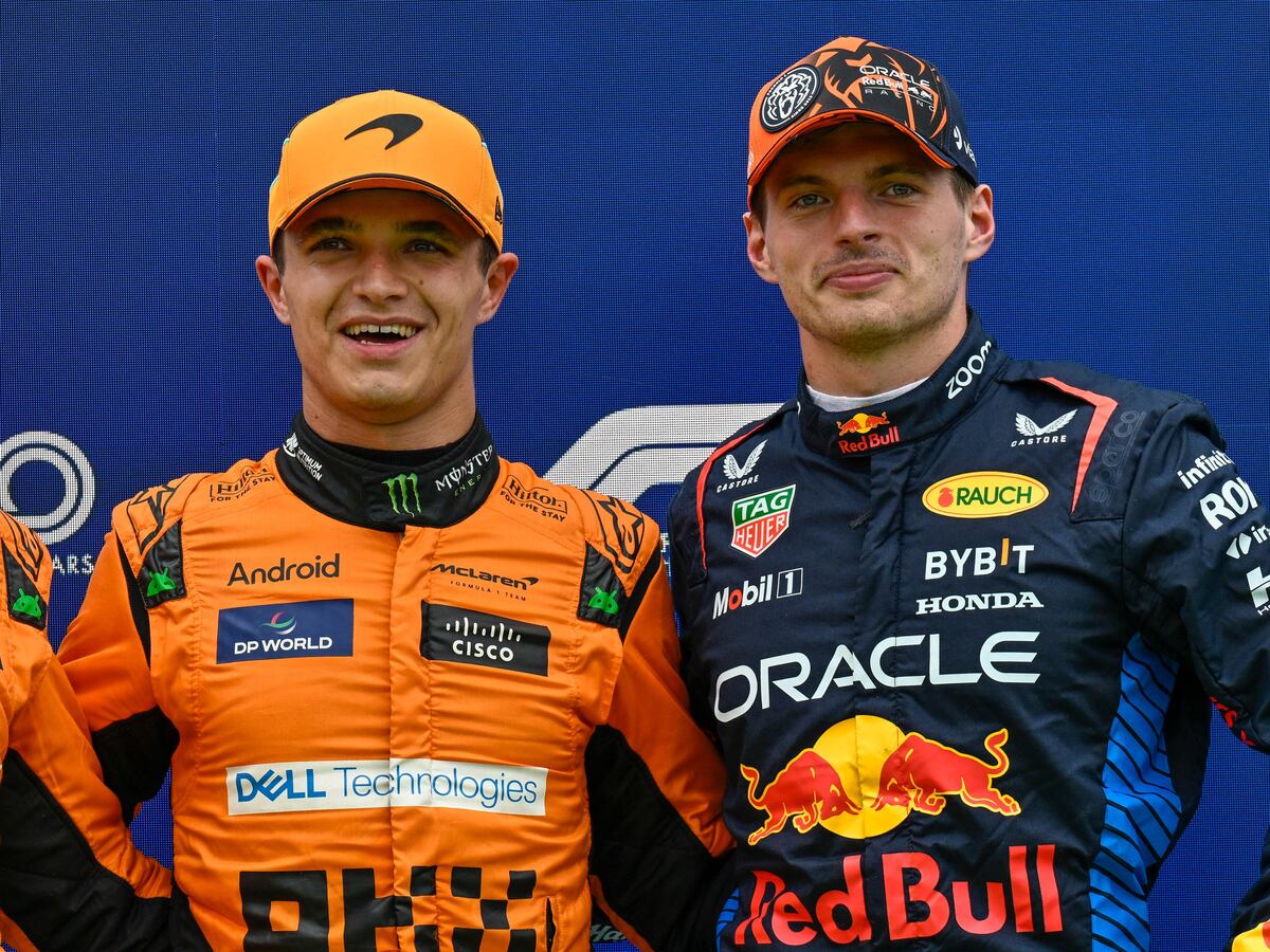 Lando Norris does not feel he has to prove a point by beating Max Verstappen