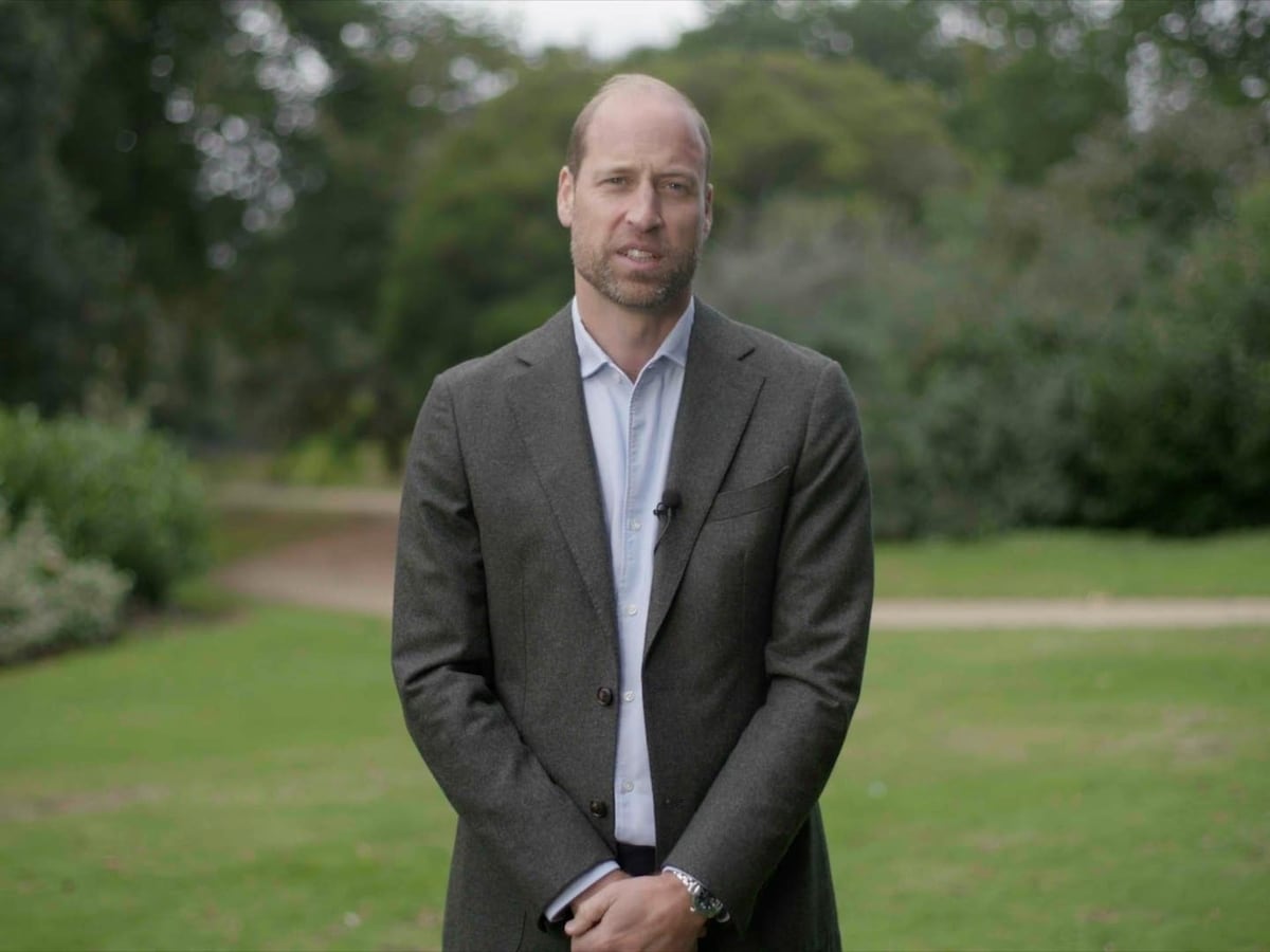 William urges action to safeguard natural world in video message