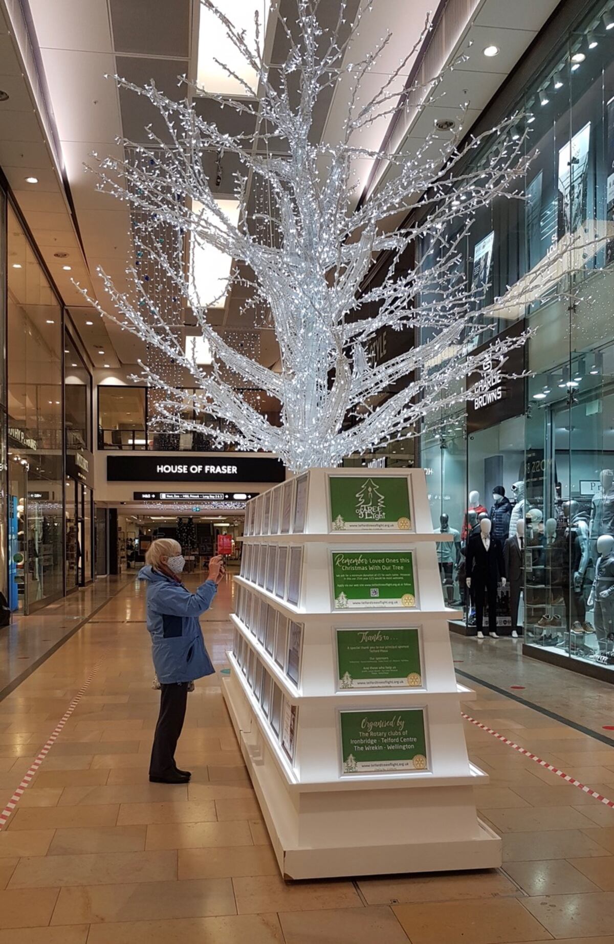 Loved ones remembered on Telford Tree of Light | Shropshire Star