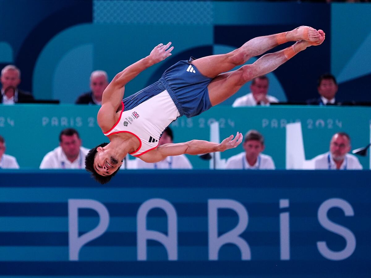 Jake Jarman bags first Olympic medal with bronze on the floor for Great Britain