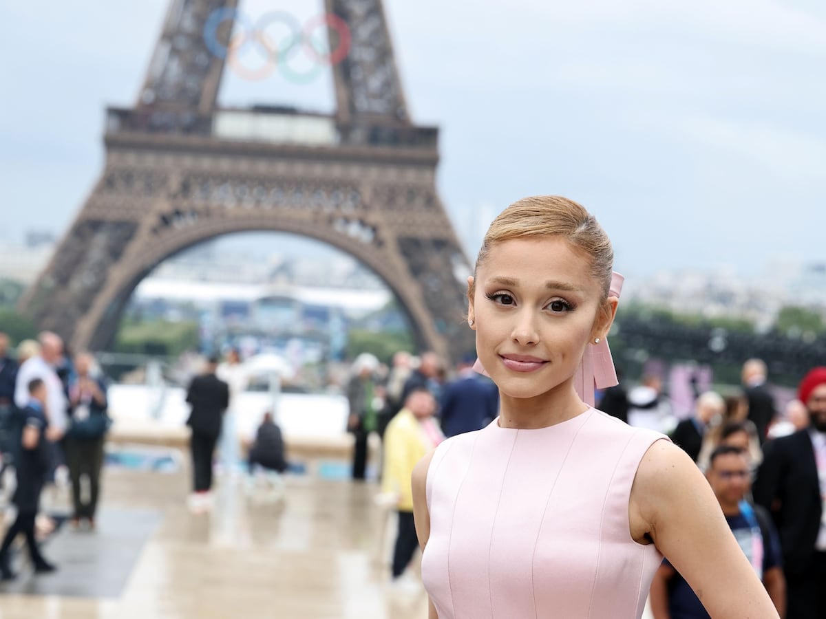 Ariana Grande among celebrities in Paris at Olympics opening ceremony |  Shropshire Star