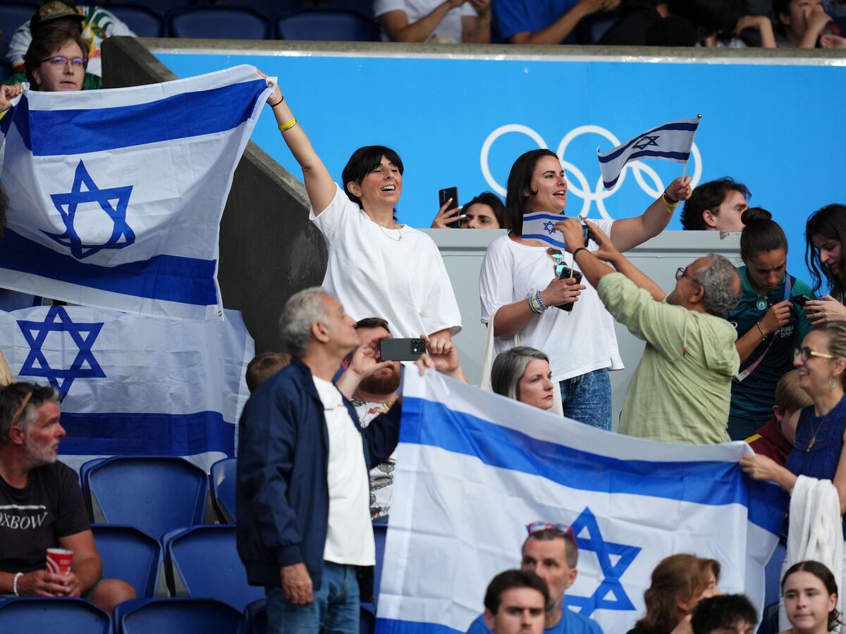 Israel’s national anthem booed ahead of first Paris Olympics football match