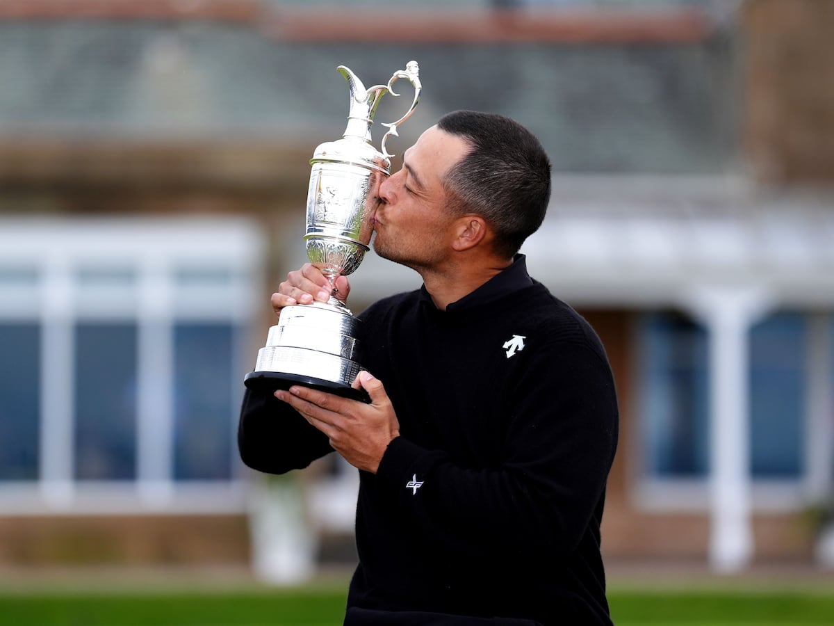 Xander Schauffele savours ‘best round’ of his life after winning the 152nd Open