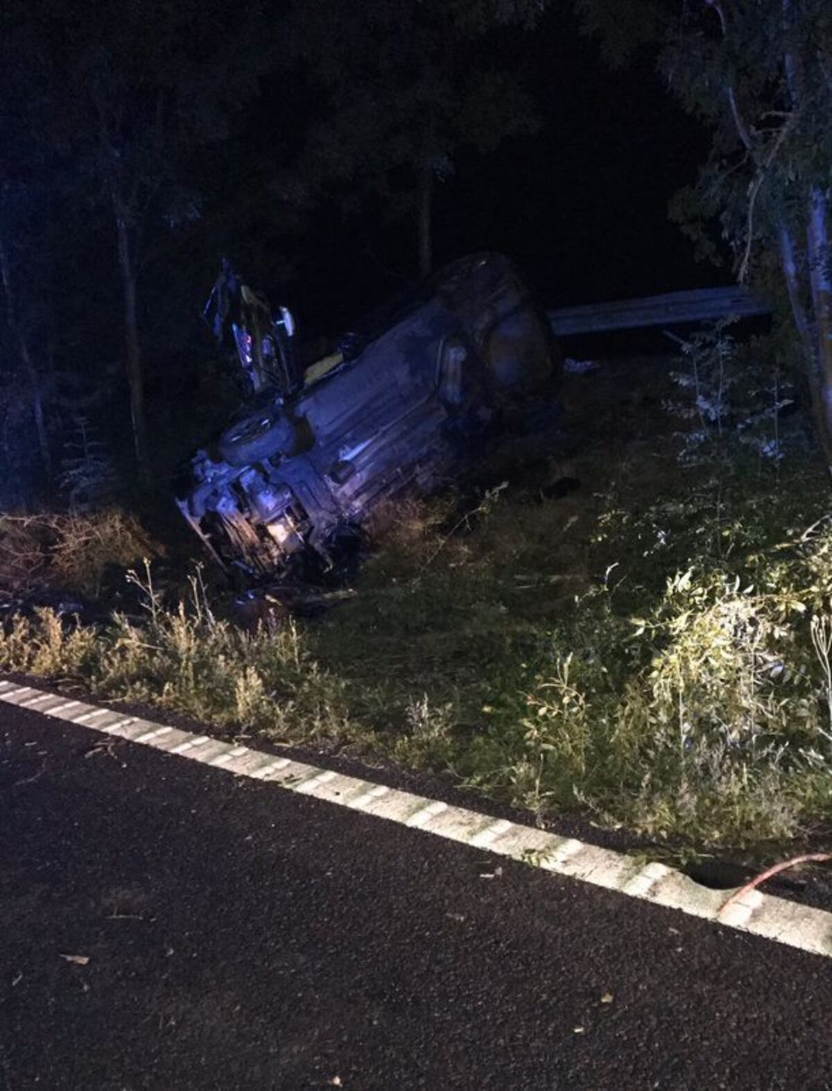 Car Overturns On M54 At Wellington Shropshire Star