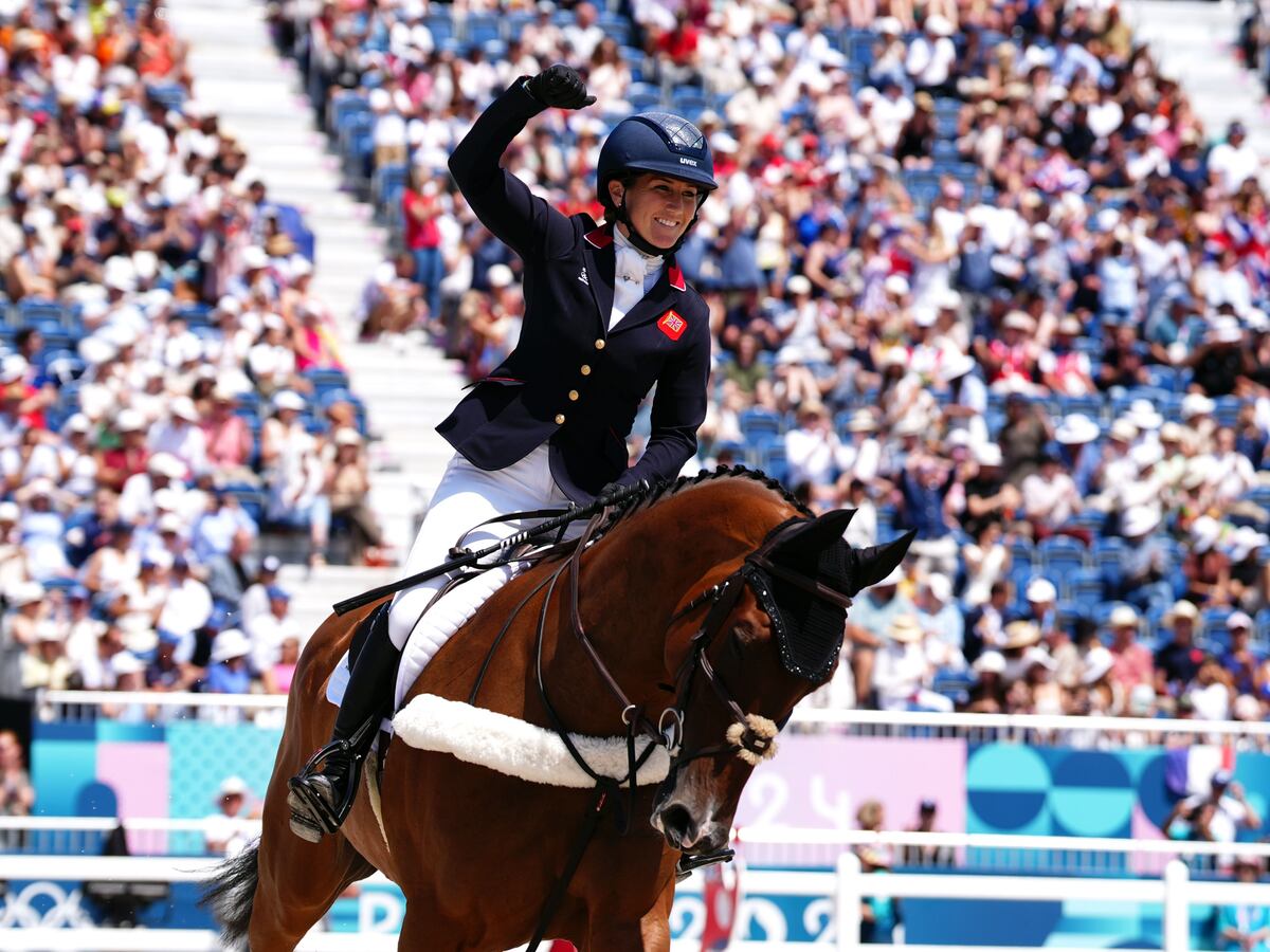 Eventing team land first gold of the Paris Olympics for Great Britain