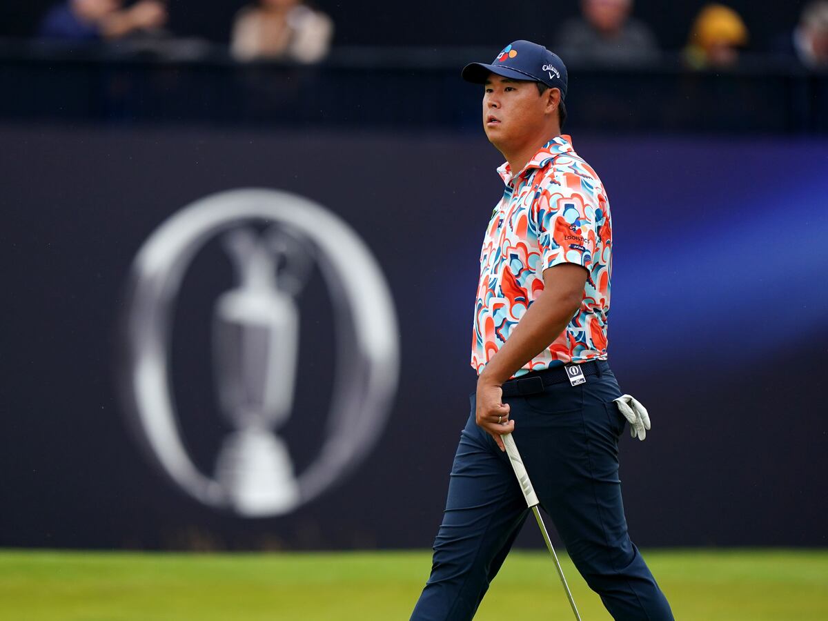 Third time lucky for Si Woo Kim as he aces 17th hole at Royal Troon