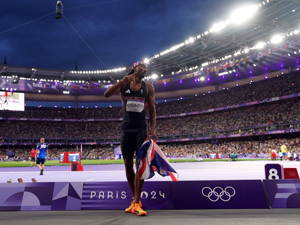 Matthew Hudson-Smith strikes silver for Great Britain in men’s 400 metres