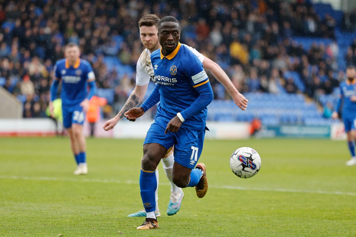 Shrewsbury Town express disappointment as Dan Udoh departs | Shropshire ...