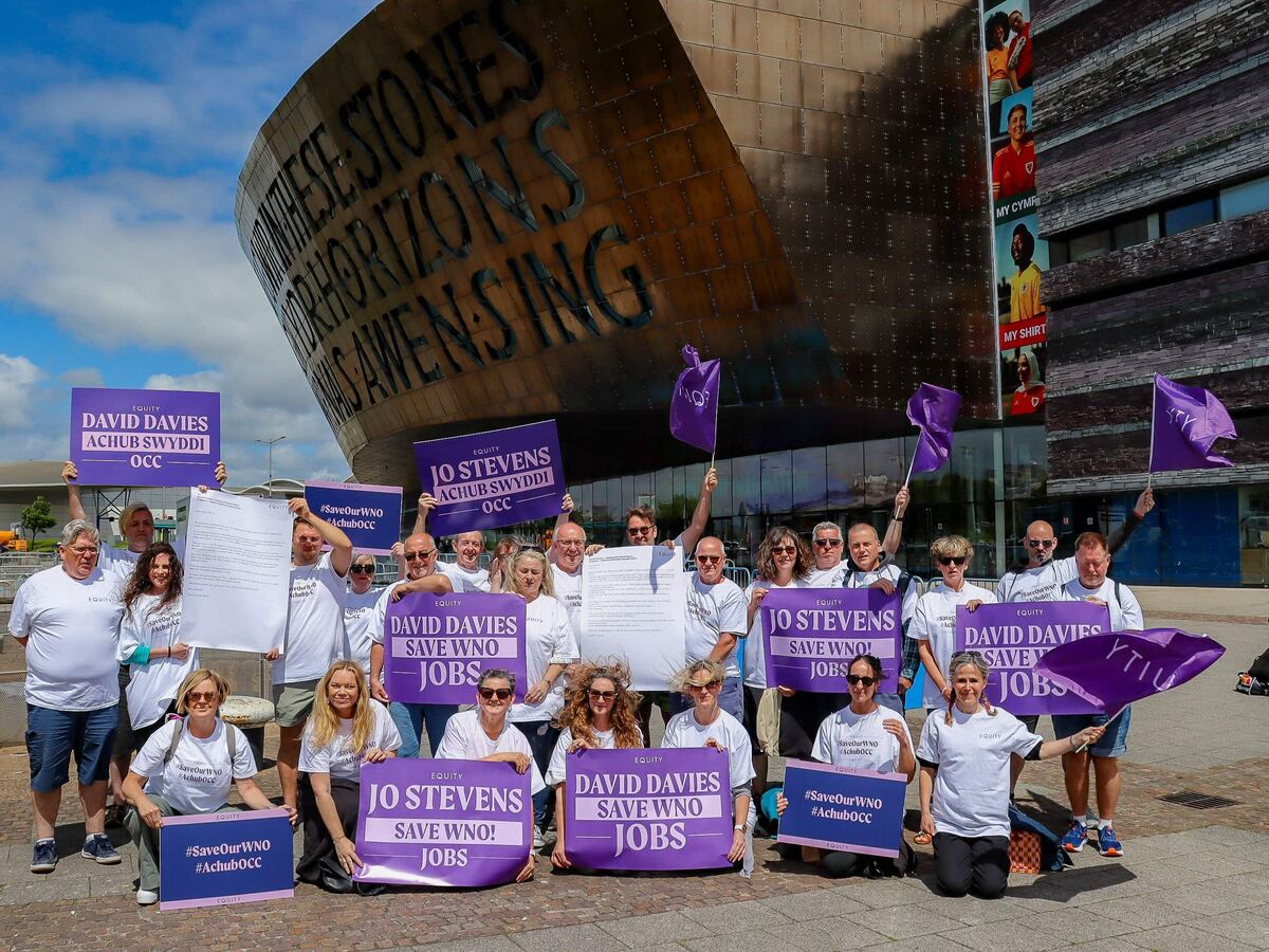 Welsh National Opera chorus members vote to strike in row over jobs and pay