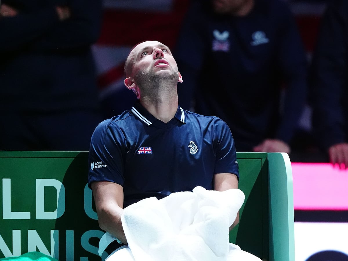 Dan Evans hints at Davis Cup retirement after Britain quarter-final hopes ended