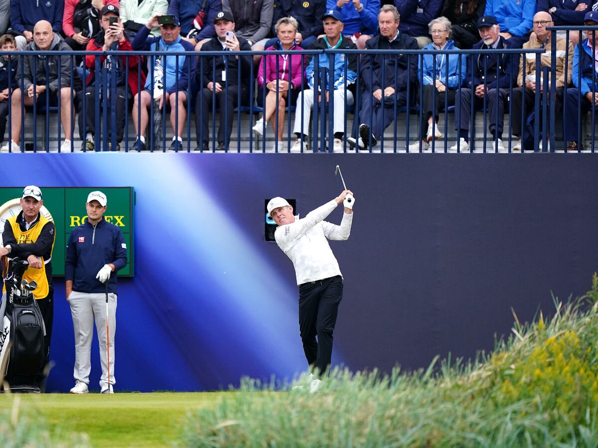 Adam Scott the early stand-out as the 152nd Open tees off