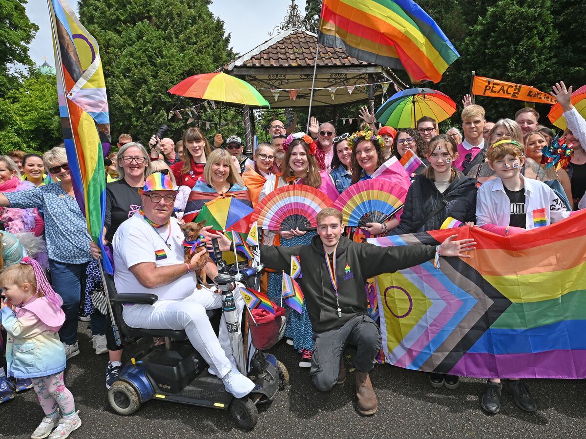 Watch Rainbows And Smiles Galore As Bridgnorth Celebrates Its First