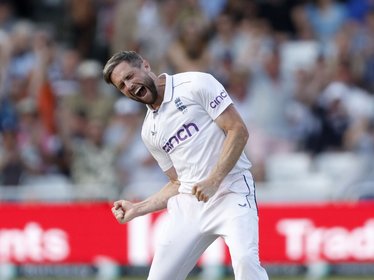 England’s Chris Woakes hungry for more after three-wicket haul on day three