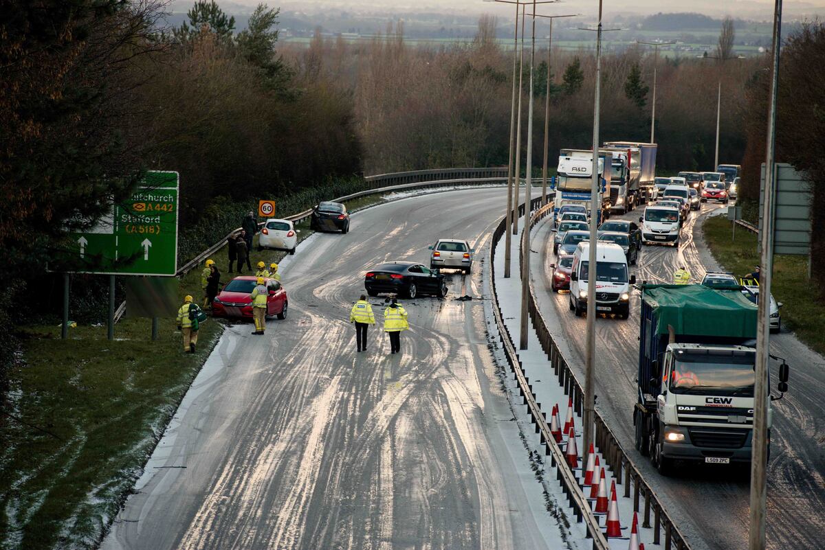 M54 And A442 Hit By Delays After Crashes Shropshire Star