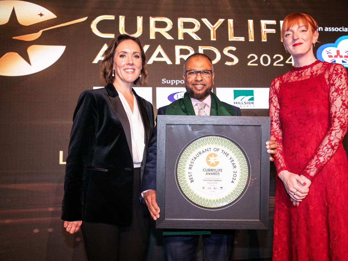 Watch as Shrewsbury curry restaurant is named UK’s best of 2024