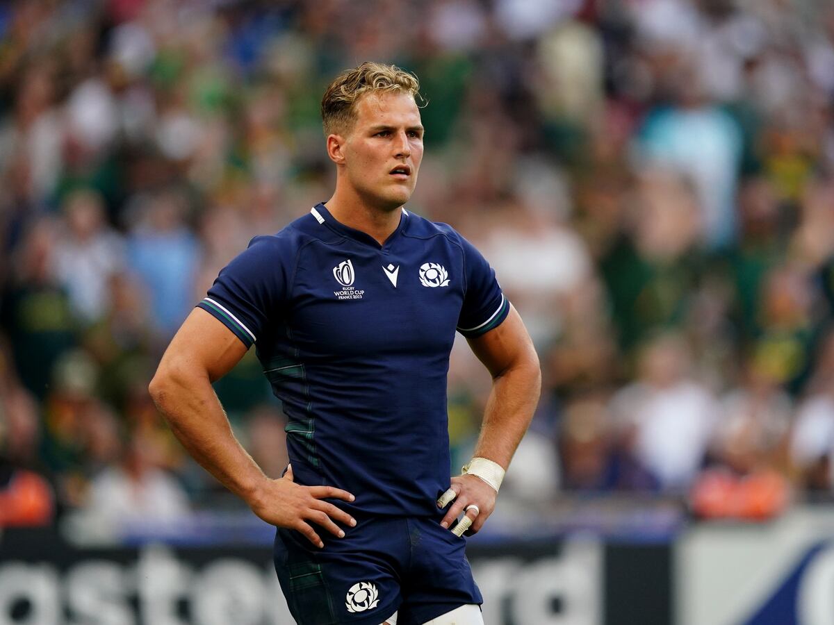 Duhan van der Merwe praised after becoming Scotland’s record try scorer