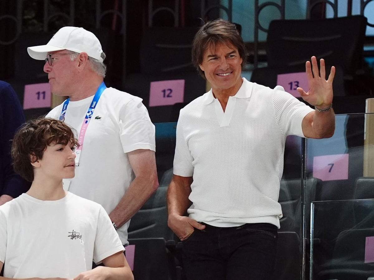 Tom Cruise and Ariana Grande watch Simone Biles compete at Paris Olympics |  Shropshire Star