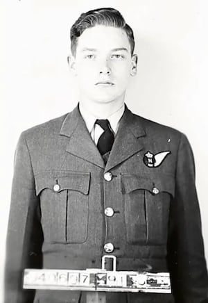 Flying Officer Ernest Brautigam (Navigator), aged 19