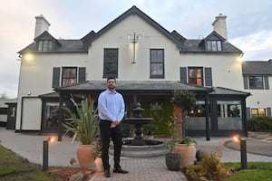 Operations manager, Martyn Hanley, outside the recently reopened and renamed The Sutherland