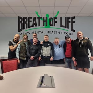 The Breath of LIfe Create Safe Spaces for Men to overcome mental health issues.