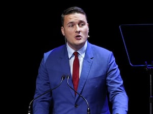 A close-up of Wes Streeting speaking