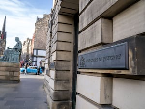 Entrance to the High Court in Edinburgh