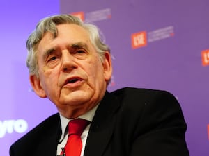 US ambassador praises charity set up by Gordon Brown (Victoria Jones/PA)