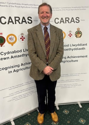 Malcolm Thomas MBE FRAgS Vice-Chair CARAS Cymru