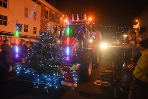 The Bridgnorth Festive Charity Tractor Run