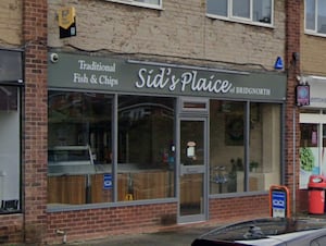 Bridgnorth chippy Sid's Plaice has announced temporary closure as new owners are set to take over. Photo: Google 