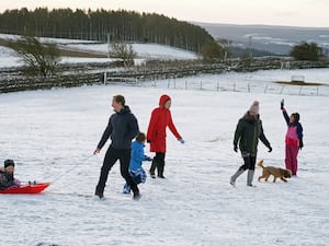 Britons are unlikely to see snow on December 25, unlike previous years (Owen Humphreys/PA)