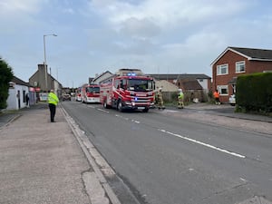 A number of emergency services were called to the scene.