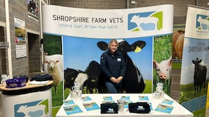 The Shropshire Farm Vets stand