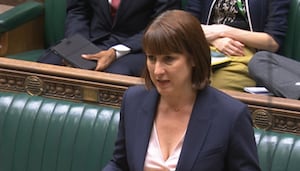 Chancellor Rachel Reeves announced a spending review in the House of Commons today (Parliament TV)