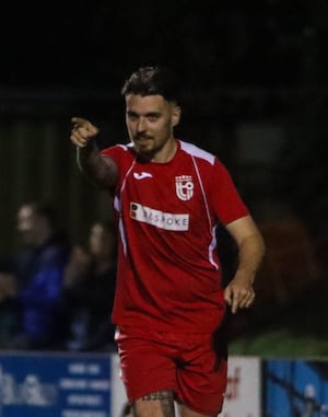 Telford Town top scorer Ryan Mansell