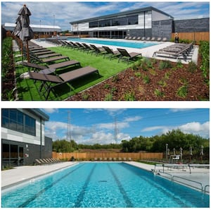 'Typical Pool Terrace'. Photo: David Lloyd Clubs/Shropshire Council planning portal 