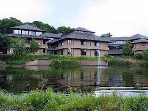 County Hall, headquarters of Powys Coounty Council