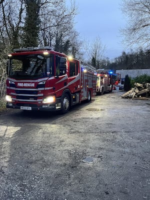 Two crews were sent to the incident. Picture: Amber Watch Wellington