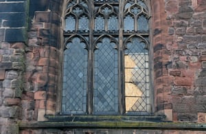 The Abbey Church was broken into and doors were damaged last week. 