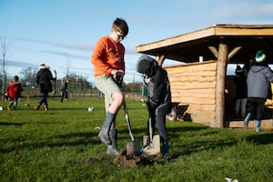 The event follows the completion of the school's roundhouse.