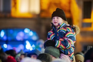 Shrewsbury's Christmas light switch-on