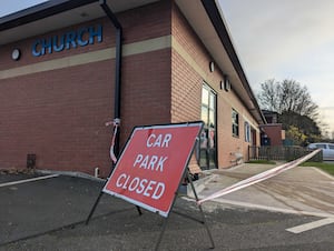 The car park has been closed