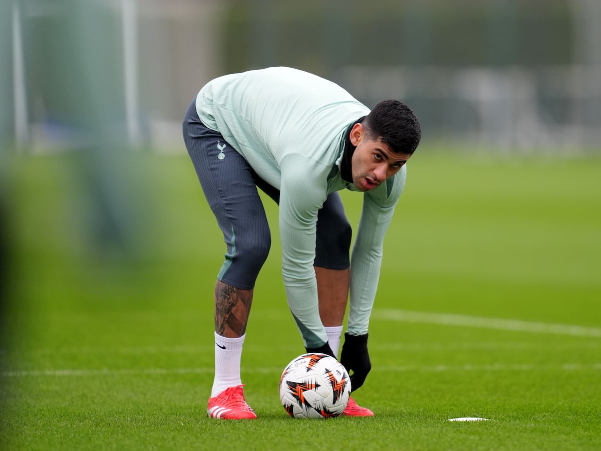 Depleted Tottenham boosted by Cristian Romero’s return to training