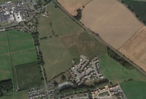 The site off North Road, Park Hall. Photo: Google