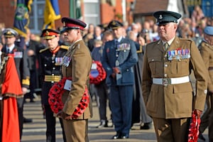 Shrewsbury Remembrance Sunday 2024. 