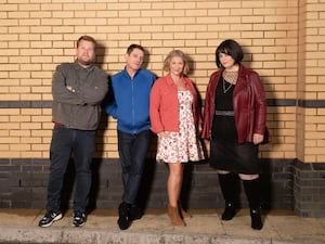 James Corden, Mathew Horne, Joanna Page and Ruth Jones